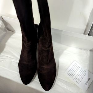 Calvin Klein Dina Suede Boots
